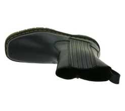 Boots & Stiefel*Dr. Martens Amaayah Lo Damen Echtleder-Schuhe Plateau-Boots mit Reißverschluss 31950001 Schwarz