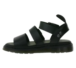 Zehentrenner & Sandalen*Dr. Martens Gryphon Brando Damen Sommer-Sandale Riemen-Sandalette mit AirWair 31533001 Schwarz