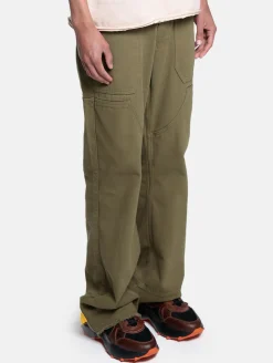 Hosen & Jeans|Jeans & Hosen*DWD! Studioz DWD Studioz Unisex Ipanema Loose Fit Jeans-Hose für Damen oder Herren Denim-Hose Oliv-Grün