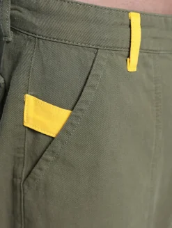 Hosen & Jeans|Jeans & Hosen*DWD! Studioz DWD Studioz Unisex Ipanema Loose Fit Jeans-Hose für Damen oder Herren Denim-Hose Oliv-Grün