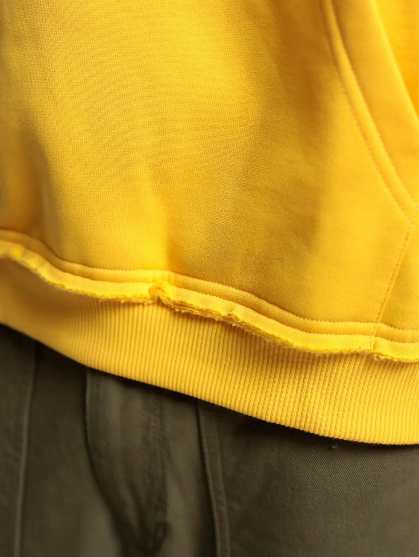 Sweater & Pullover|Pullover & Sweater*DWD! Studioz DWD Studioz Unisex Sugar Loaf Kapuzen-Pullover für Damen oder Herren Oversize-Hoodie Gelb