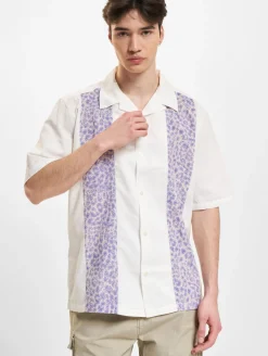 Hemden & Poloshirts*EDWIN Leo Kurzarmhemd flüsterweiß