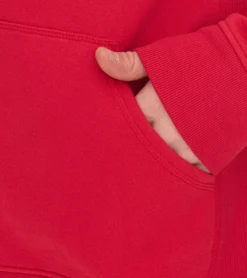 Pullover & Sweater|Jacken & Mäntel*Elevate Arora Herren Sweat-Jacke mit Kapuze schlichte Baumwoll-Jacke Pullover 3821125 Rot