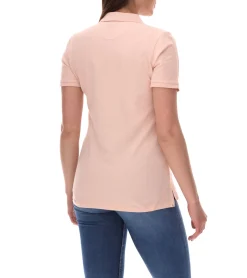 Poloshirts & Blusen*Elevate Calgary Damen Polo-Shirt Baumwolle Polo-Hemd Pique-Strick 200 g/m² 3808191 Rosa-Blush