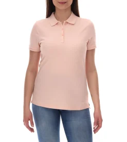 Poloshirts & Blusen*Elevate Calgary Damen Polo-Shirt Baumwolle Polo-Hemd Pique-Strick 200 g/m² Rosa-Blush, Lila oder Blau