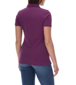 Poloshirts & Blusen*Elevate Calgary Damen Polo-Shirt Baumwolle Polo-Hemd Pique-Strick 200 g/m² 3808138 Lila