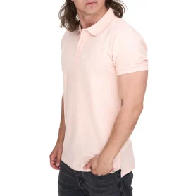 Hemden & Poloshirts*Elevate Calgary Herren Polo-Shirt Baumwolle Polo-Hemd Pique-Strick 200 g/m² 3808091 Rosa-Blush