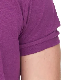 Hemden & Poloshirts*Elevate Calgary Herren Polo-Shirt Baumwolle Polo-Hemd Pique-Strick 200 g/m² 3808038 Lila