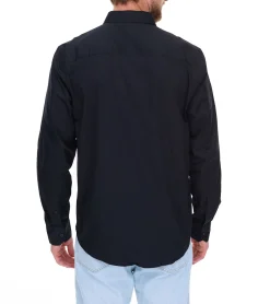 Hemden & Poloshirts*Elevate Hamell Langarm-Hemd schlichtes Herren Business-Hemd Popelin 118 g/m2 3816899 Schwarz