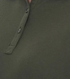Poloshirts & Blusen*Elevate Helios Damen Polo-Shirt Baumwolle Polo-Hemd Pique-Strick 180 g/m² 3810770 Army Dunkel-Grün