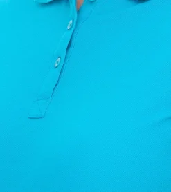 Poloshirts & Blusen*Elevate Helios Damen Polo-Shirt Baumwolle Polo-Hemd Pique-Strick 180 g/m² 3810751 Aqua-Blau