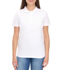 Poloshirts & Blusen*Elevate Helios Damen Polo-Shirt Baumwolle Polo-Hemd Pique-Strick 180 g/m² 3810701 Weiß