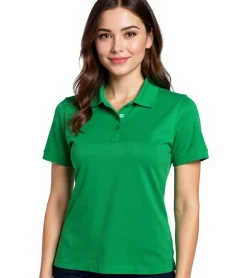 Poloshirts & Blusen*Elevate Helios Damen Polo-Shirt Baumwolle Polo-Hemd Pique-Strick 180 g/m² 3810769 Grün