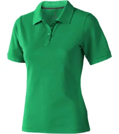 Poloshirts & Blusen*Elevate Helios Damen Polo-Shirt Baumwolle Polo-Hemd Pique-Strick 180 g/m² 3810769 Grün