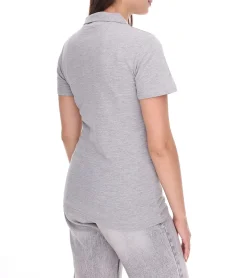 Poloshirts & Blusen*Elevate Helios Damen Polo-Shirt Baumwolle Polo-Hemd Pique-Strick 180 g/m² 3810794 Grau