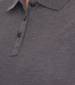 Poloshirts & Blusen*Elevate Helios Damen Polo-Shirt Baumwolle Polo-Hemd Pique-Strick 180 g/m² 38107980 meliert Anthrazit