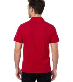 Große Größen|Hemden & Poloshirts*Elevate Helios Herren Polo-Shirt Baumwolle Polo-Hemd Pique-Strick 180 g/m² 3810625 Rot