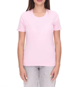 Tops & T-Shirts*Elevate Heros Damen auch in 4XL T-Shirt schlichtes Baumwoll-Shirt 150 g/m2 Basic-Shirt Unterzieh-Shirt 38029 in Rot, Weiß, Orange, Gelb oder Rosa