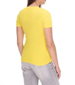 Tops & T-Shirts*Elevate Heros Damen T-Shirt schlichtes Baumwoll-Shirt 150 g/m2 Basic-Shirt Unterzieh-Shirt 3802910 Gelb