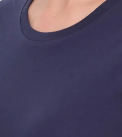 Tops & T-Shirts*Elevate Heros Damen T-Shirt schlichtes Baumwoll-Shirt 150 g/m2 Basic-Shirt Unterzieh-Shirt 3802949 Navy