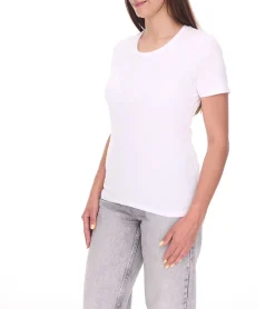 Tops & T-Shirts*Elevate Heros Damen T-Shirt auch in 4XL schlichtes Baumwoll-Shirt 150 g/m2 Basic-Shirt Unterzieh-Shirt 3802901 Weiß