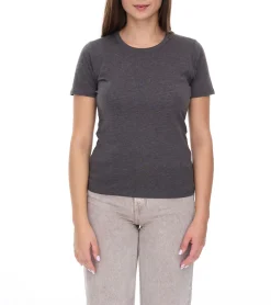 Tops & T-Shirts*Elevate Heros Damen T-Shirt schlichtes Baumwoll-Shirt 150 g/m2 Basic-Shirt Unterzieh-Shirt Dunkelgrün, Dunkelgrau, Dunkelgrau meliert, Schwarz, Beige, Apfelgrün oder Hellblau