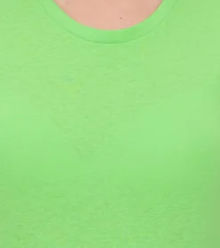 Tops & T-Shirts*Elevate Heros Damen T-Shirt schlichtes Baumwoll-Shirt 150 g/m2 Basic-Shirt Unterzieh-Shirt 3802968 Apfelgrün