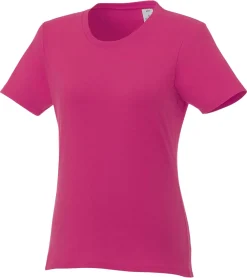 Tops & T-Shirts*Elevate Heros Damen T-Shirt schlichtes Baumwoll-Shirt 150 g/m2 Basic-Shirt Unterzieh-Shirt 3802921 Pink