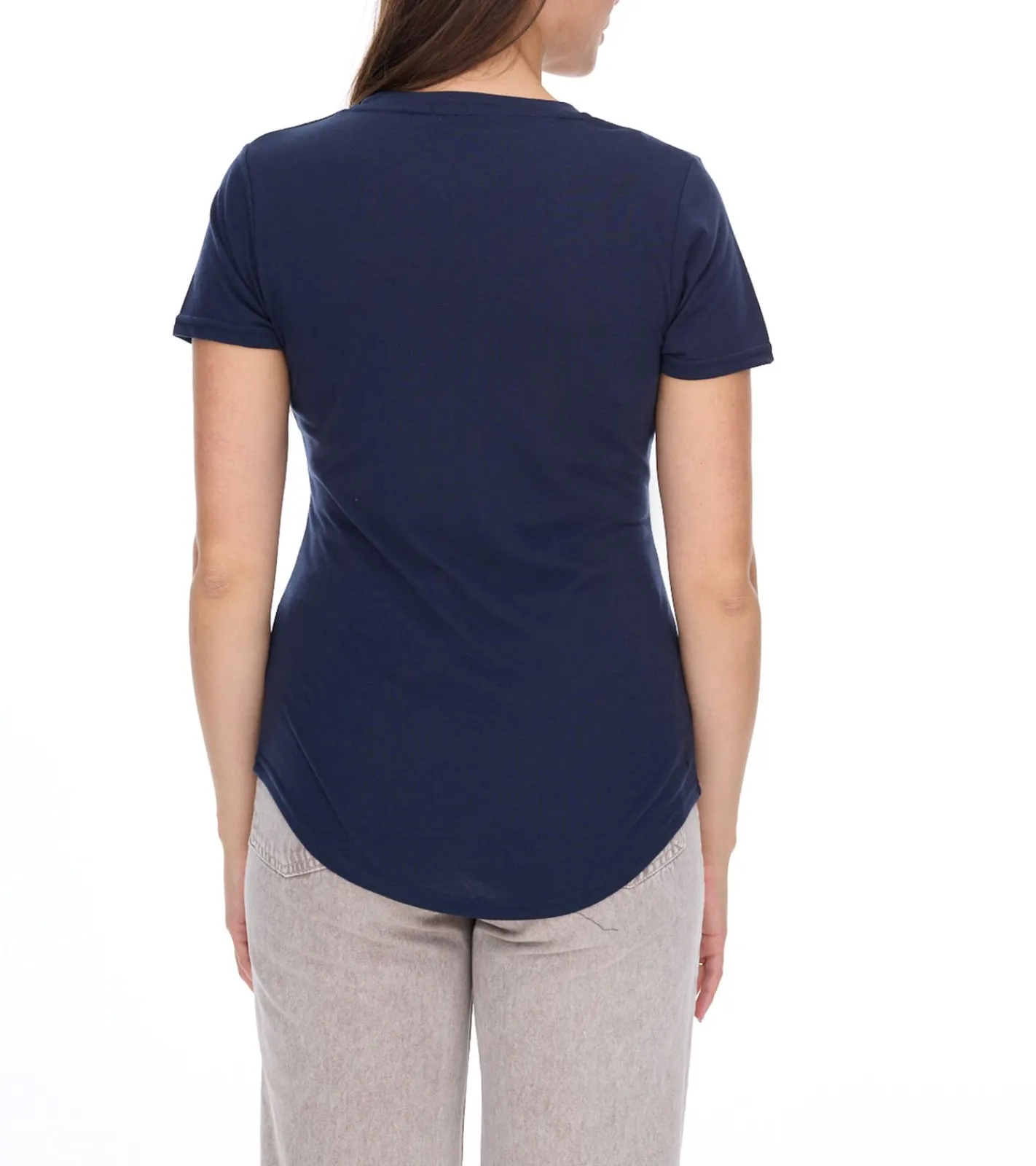 Tops & T-Shirts*Elevate Jade Damen T-Shirt nachhaltiges Kurzarm-Shirt 160 g/m2 Basic-Shirt Unterzieh-Shirt 3750149 Navy