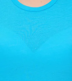 Tops & T-Shirts*Elevate Jade Damen T-Shirt nachhaltiges Kurzarm-Shirt 160 g/m2 Basic-Shirt Unterzieh-Shirt 3750143 Hellblau