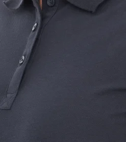 Poloshirts & Blusen*Elevate Liberty Damen Polo-Shirt Baumwolle Polo-Hemd Pique-Strick 160 g/m² 3810199 Schwarz