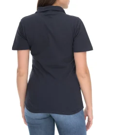Poloshirts & Blusen*Elevate Liberty Damen Polo-Shirt Baumwolle Polo-Hemd Pique-Strick 160 g/m² 3810199 Schwarz