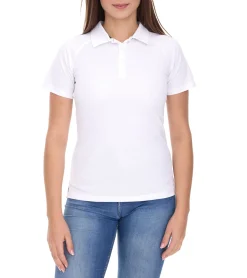 Poloshirts & Blusen*Elevate Ottawa Damen Polo-Shirt Sport Polo-Hemd Pique-Strick 220 g/m² 3908301 Weiß