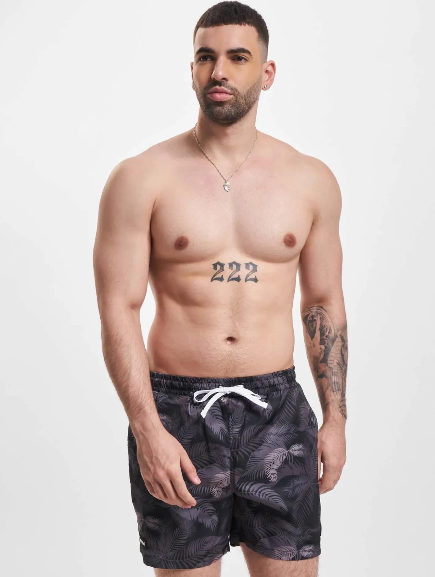 Nachtwäsche & Bademode*ellesse Hollin Schwarze Badehose