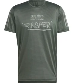 Sportoberbekleidung|Fitnessmode & Jogginghosen*adidas 3er Pack BMW Berlin Marathon 2022 Finisher Trikot nachhaltiges Damen Lauf-Trikot mit AeroReady HT0518 Grün