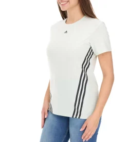 Tops & T-Shirts*adidas 2er Pack Damen nachhaltiges Sport-Shirt Rundhals-Shirt Fitness-Shirt Sport-Oberteil Kurzarm-Shirt Sparpack HK6976 Grün/Schwarz