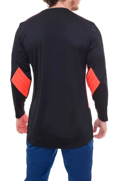 T-Shirts & Tank Tops|Sportoberbekleidung*adidas 3er Pack Torwarttrikot Squadra GK 21 Herren Langarm-Trikot Fußball mit Aeroready GK9805 Schwarz/Orange