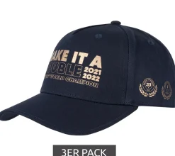 Caps & Mützen*Oracle Red Bull Racing 3er Pack Cap x Verstappen FW 2022 Champions Meisterschafts-Cap Mütze701225760-001 Navy