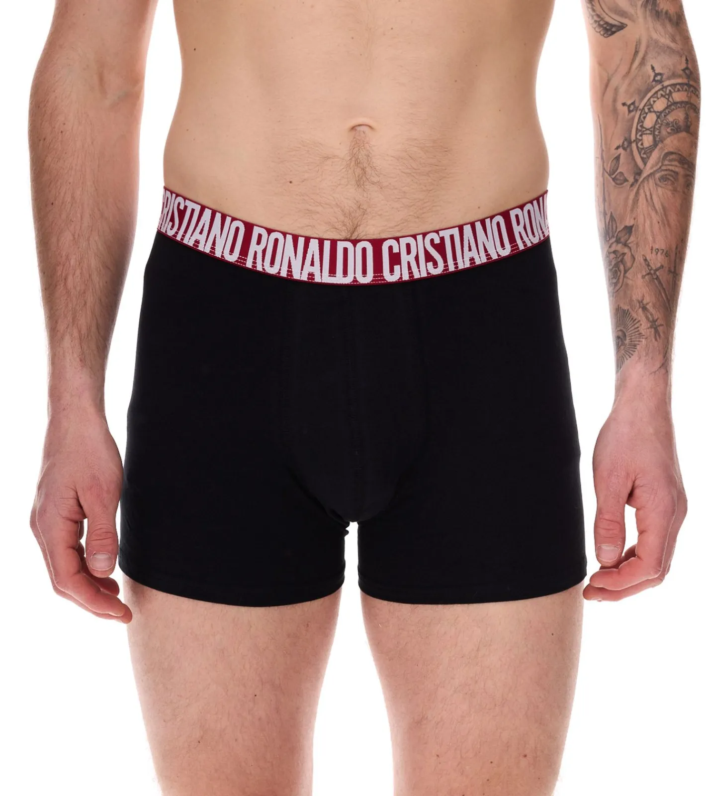 Unterwäsche|Boxershorts*CR7 CRISTIANO RONALDO 8er Pack Basic Trunk Herren Boxershorts atmungsaktive Baumwoll-Unterhose Unterwäsche 300-8109-49-2534 Schwarz/Rot/Grün/Navy