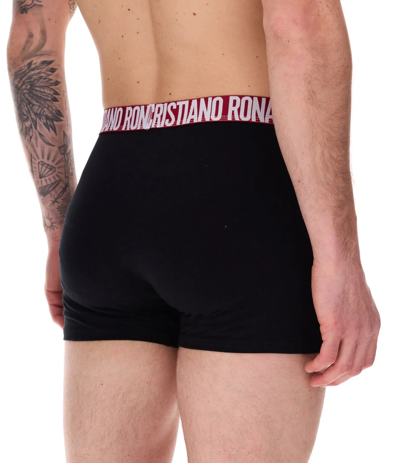 Unterwäsche|Boxershorts*CR7 CRISTIANO RONALDO 8er Pack Basic Trunk Herren Boxershorts atmungsaktive Baumwoll-Unterhose Unterwäsche 300-8109-49-2534 Schwarz/Rot/Grün/Navy