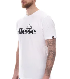 T-Shirts & Tank Tops*ellesse 3er Pack Fuenti T-Shirt Herren Baumwoll-Shirt mit Logo-Print Sport-Shirt SHP16469 in Schwarz, Weiß, Blau oder Grau