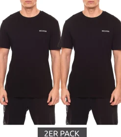 T-Shirts & Tank Tops*HECHTER STUDIO 10er Pack Herren Rundhals-Shirt Baumwoll T-Shirt NI58100 700 oder Schwarz Weiß
