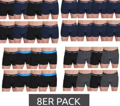 Unterwäsche|Boxershorts*Jack & Jones 8er Pack Herren Boxershorts atmungsaktive Baumwoll-Unterhose Unterwäsche 12259926 Schwarz, Grau oder Blau Schwarz/Navy