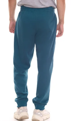 Jogginghosen & Fitnessmode*Kappa 2er Pack Dragonfly Herren Jogging-Hose bequeme Sweat-Hose mit Logo-Print und elastischem Ripp-Beinabschluss 710662 Petrolblau