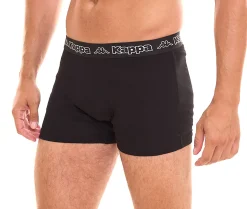 Unterwäsche|Unterwäsche & Socken*Kappa 10er Pack Herren Boxershorts stylische Unterhosen Sparpack 351K1JW AEB Schwarz/Weiß
