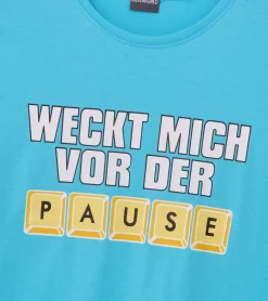 T-Shirts & Tank Tops*KIDSWORLD 2er Pack Kinder T-Shirt für Jungen mit Front-Print Sommer-Shirt 67073238 Blau