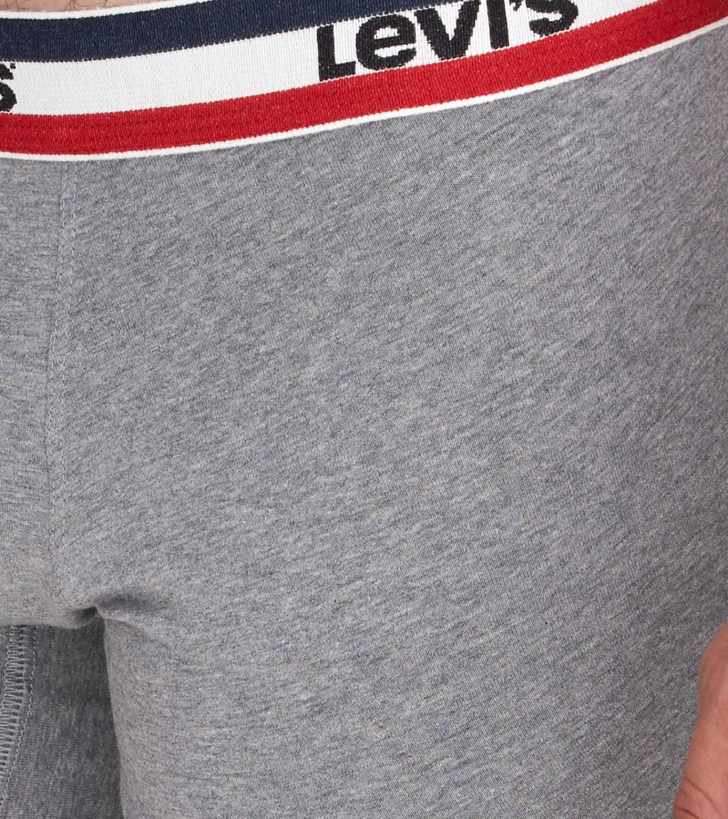 Unterwäsche|Boxershorts*LEVI´S 5er Pack LEVI`S Herren Boxershorts Baumwoll-Unterwäsche mit farblichen Akzenten am Bund 701224335 Schwarz/Grau/Blau