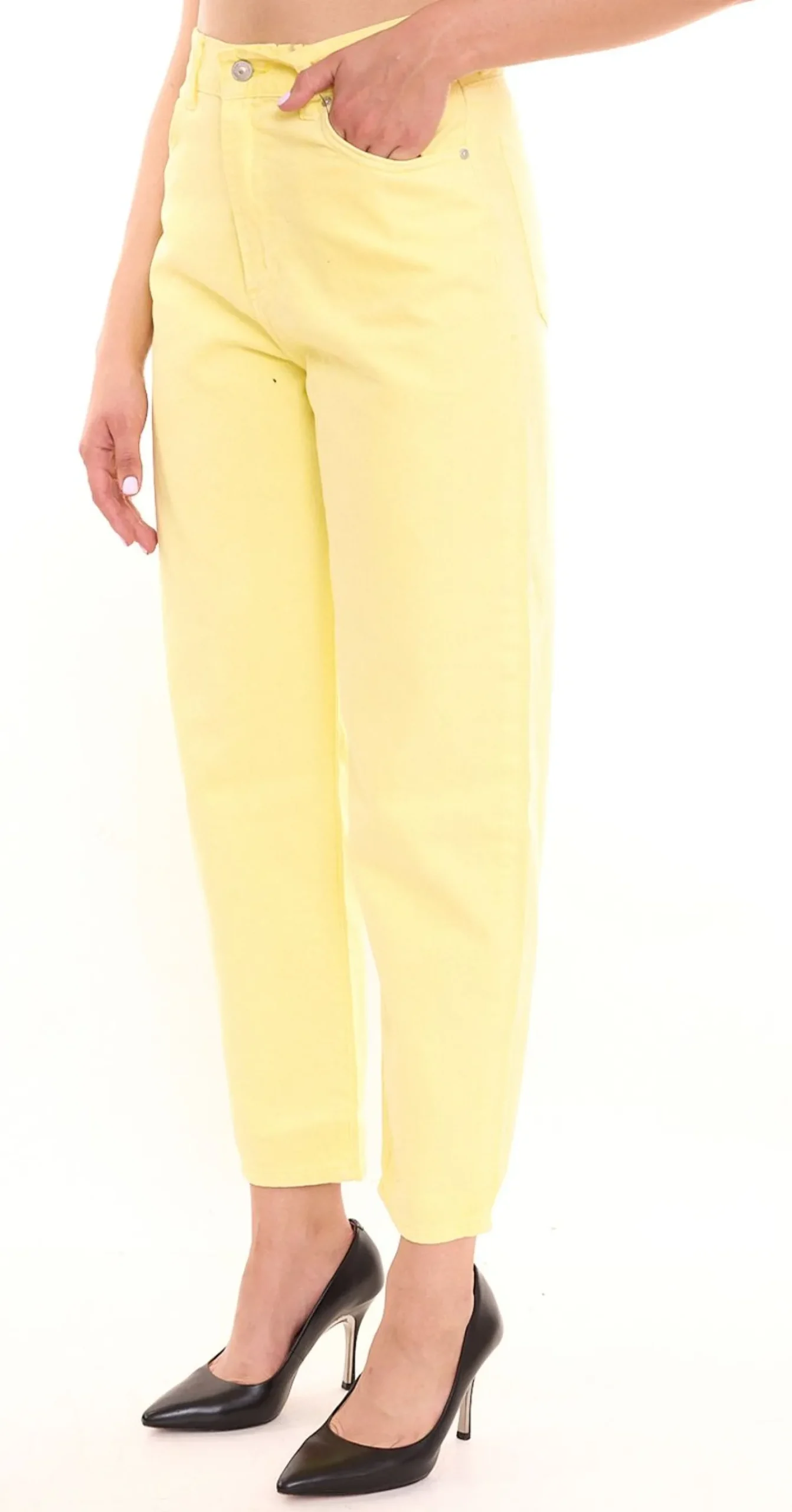 Hosen & Jeans*LTB 2er Pack Shena Damen Jeans modische 7/8-Hose im 5-Pocket-Style Loose-Fit 81562566 Gelb