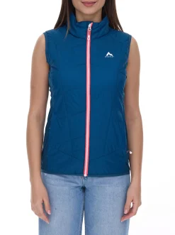 Mäntel & Jacken*McKINLEY 2er Pack Sansa HYB VST W Damen Weste leicht wasserabweisende Stepp-Weste mit PRIMALOFT-Wattierung 419862 510 Blau