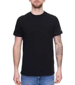 T-Shirts & Tank Tops*Mercedes-Benz 3er Pack AMG Petronas F1 MAPF1 FW Blank Herren Basic T-Shirt mit kleinem Print am Arm Baumwoll-Shirt 701219057 001 Schwarz